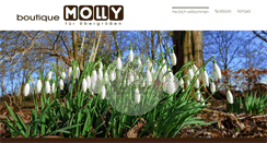 Desktop Screenshot of boutique-molly.at